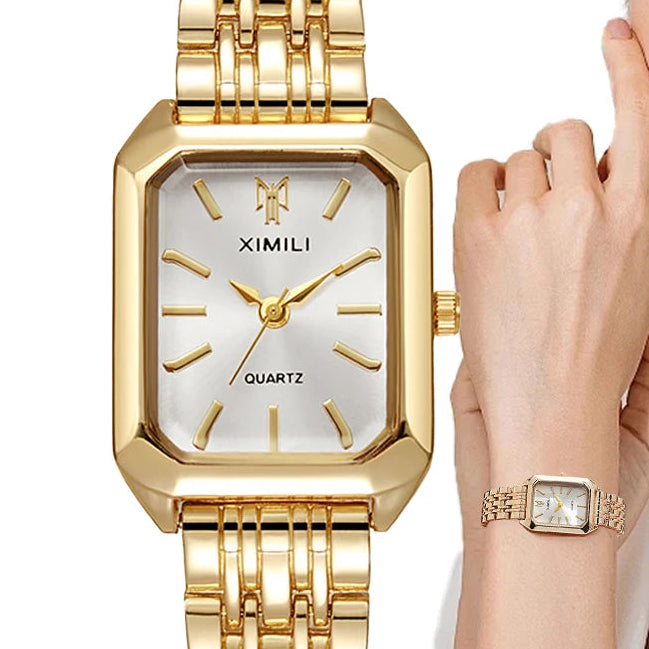 NOREVIA LUXURY GOLD WOMEN'S WATCH