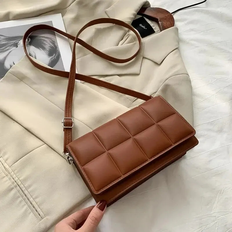 NOREVIA LUXURY QUILTED SHOULDER BAG