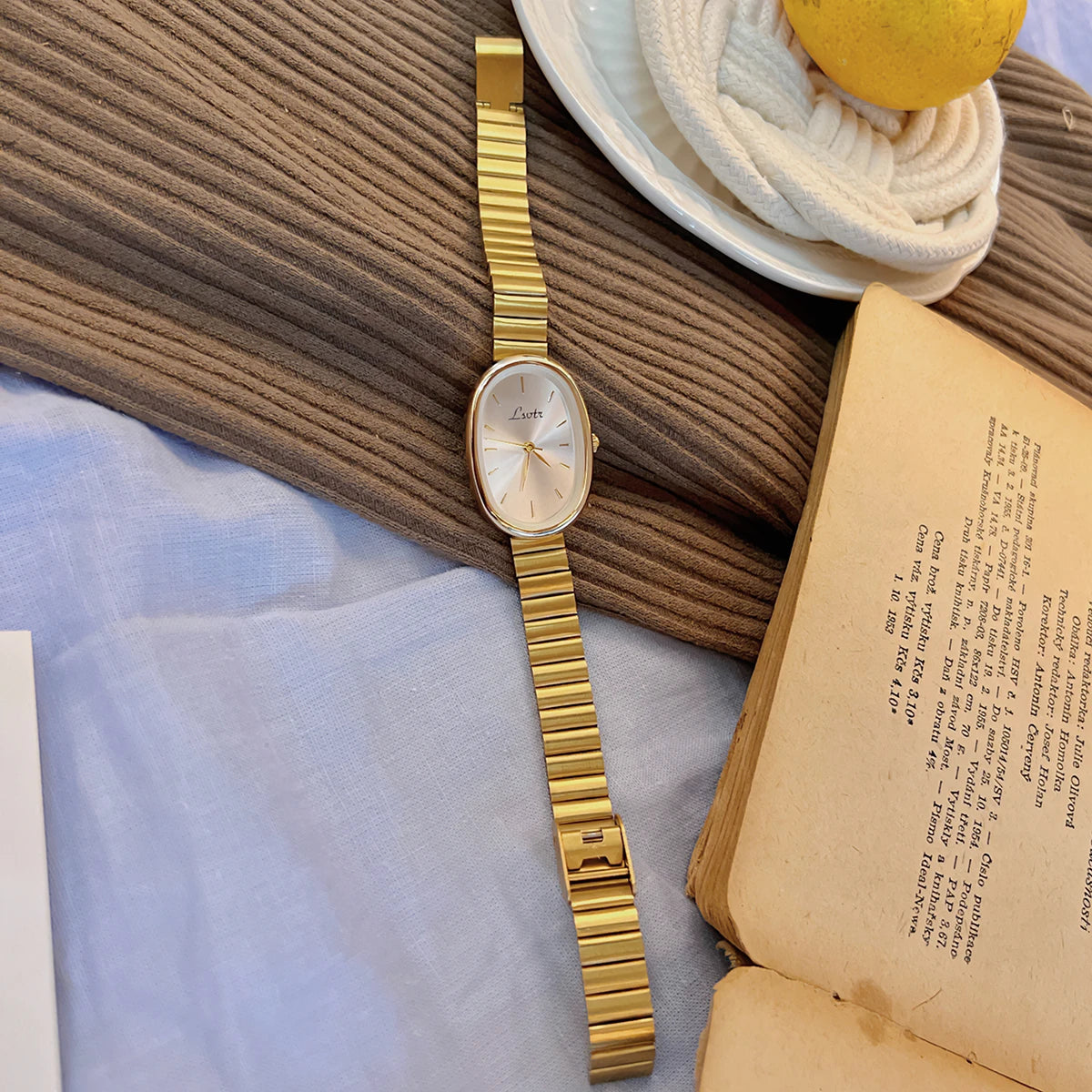 NOREVIA SWISS GOLD CLASSIC WATCH